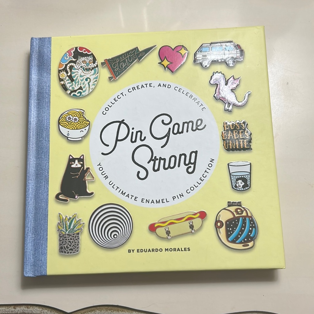 NWOT “Pin Game Strong” Book